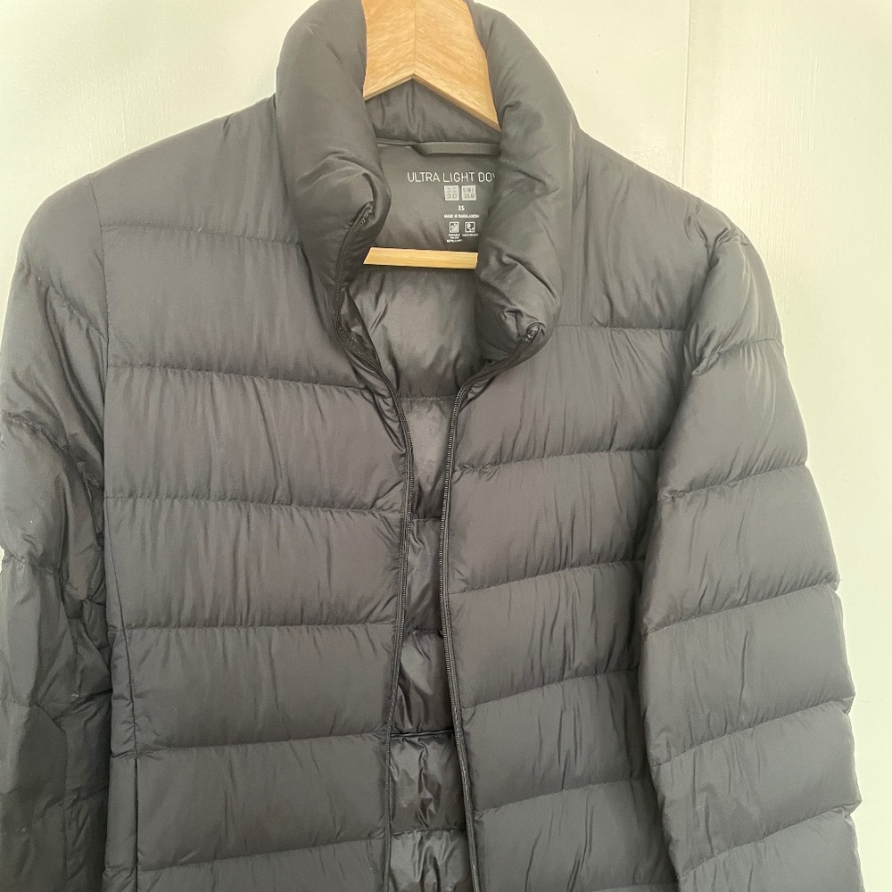 UNIQLO Ultra Light Down Women's Puffer Jacket Black XS